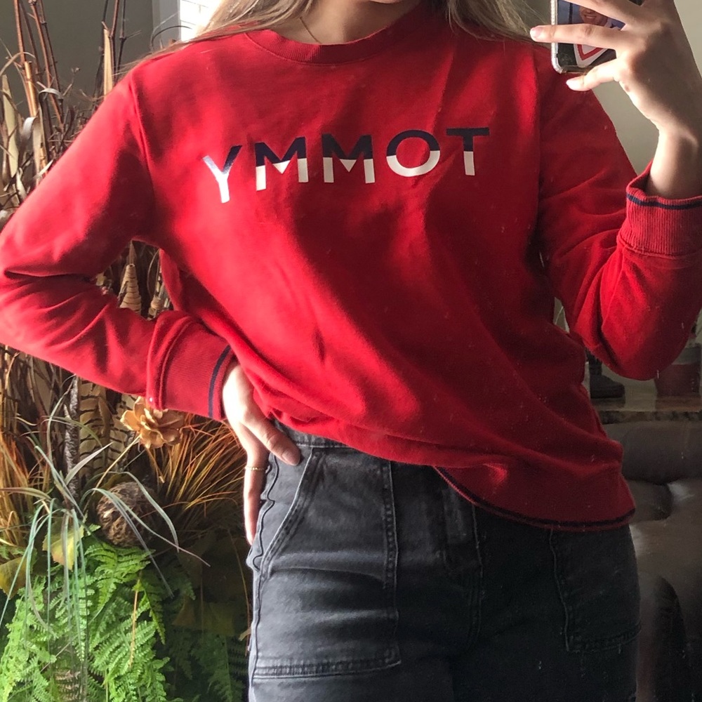 Tommy Hilfiger Red Crewneck